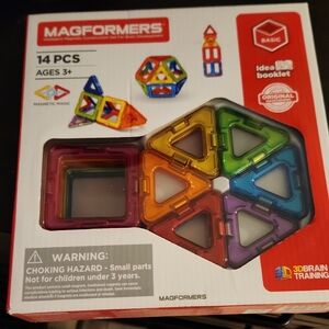 Basic Set - 14 PCS Colorful Magnetic Building Blocks